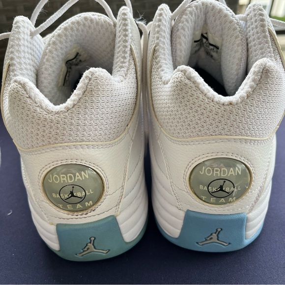 Jordan Jumpman Team 1 White - University Blue size 10,5 great condition - Picture 3 of 6